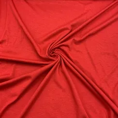 Хлопок кулирка темно-красный (метражом)