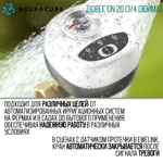 Умный Zigbee шаровый кран с электроприводом DN20 (3/4" дюйма) USB5V + ручное управление (Работает с eWelink, Алиса)