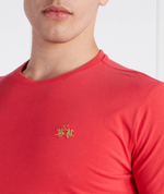 Футболка La Martina - красный(VMR004 JS206)