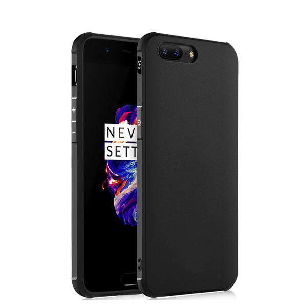 Силиконовый чехол Redline противоударный для OnePlus 5 (Черный)