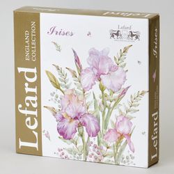 НАБОР ТАРЕЛОК ЗАКУСОЧНЫХ LEFARD "IRISES" 2 ШТ. 20,5*2 СМ (КОР=16НАБ.)