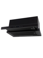 Кухонная вытяжка MACBI B-MTA-G60GW BL1200м3/ч Черная, Жесты+Wi-Fi, авто выдвижная