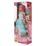 Кукла 29 см София, руки и ноги сгиб, акс, кор (Карапуз)