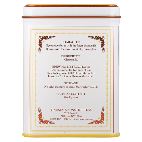 Harney & Sons, Classic Collection, ромашка, 20 пакетиков, 26 г (0,9 унции)