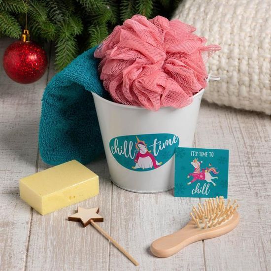 Банный  подарочный набор "Новый год" полотенце и аксессуары