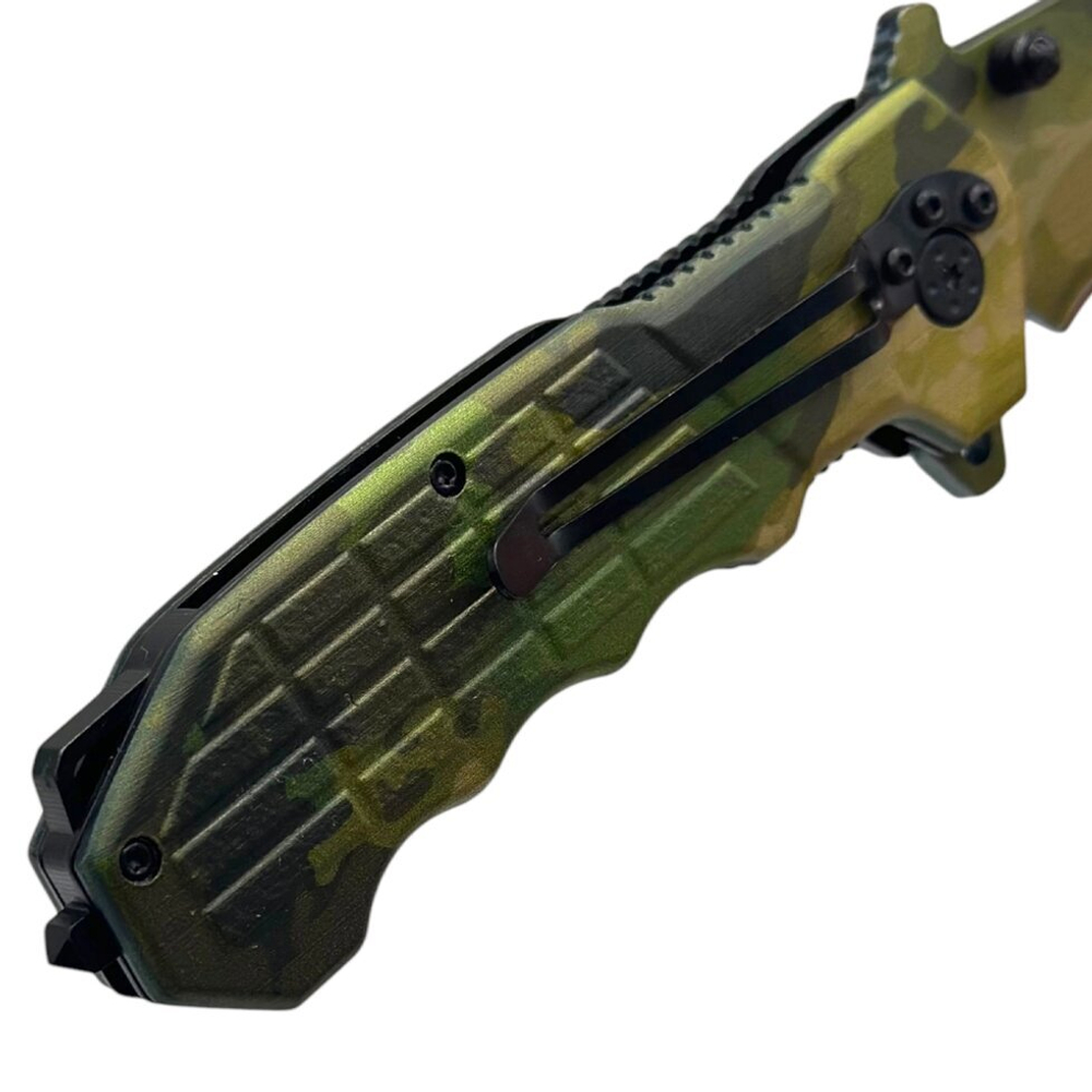 Складной нож со стеклобоем RUI Tactical 19220