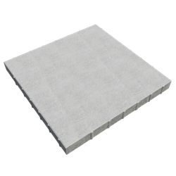 Тротуарная плитка ВАН, форма Квадрат 600*600, h=80мм