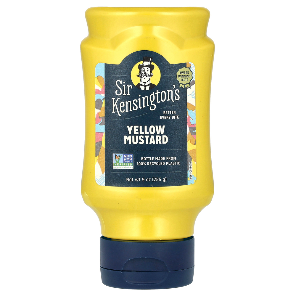 Sir Kensington's, Желтая горчица, 9 унций (255 г)