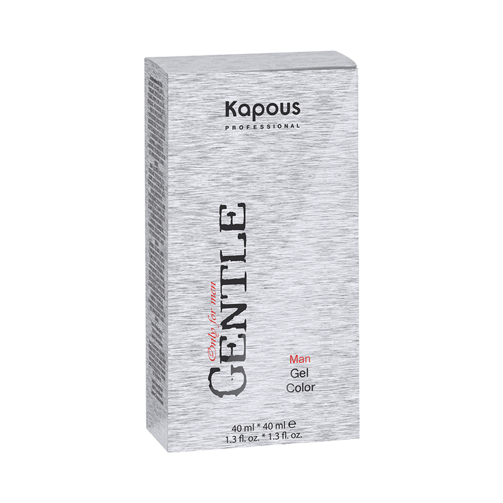 Гель-краска д/муж без аммон светло-корич. 40*40 №6 Kapous