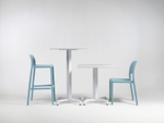 Стул пластиковый Nardi Riva Bistrot, голубой