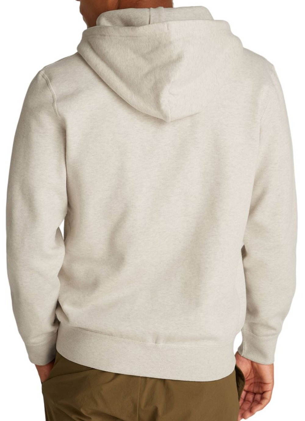 Мужская теннисная кофта Tommy Hilfiger Essential Fleece Zip Through - серый