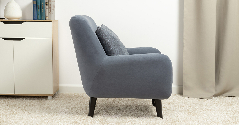 Дакота кресло для отдыха (синий)