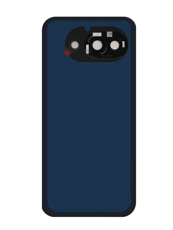 Задняя крышка для Google Pixel 9A бежевая (Porcelain) со стеклом камеры