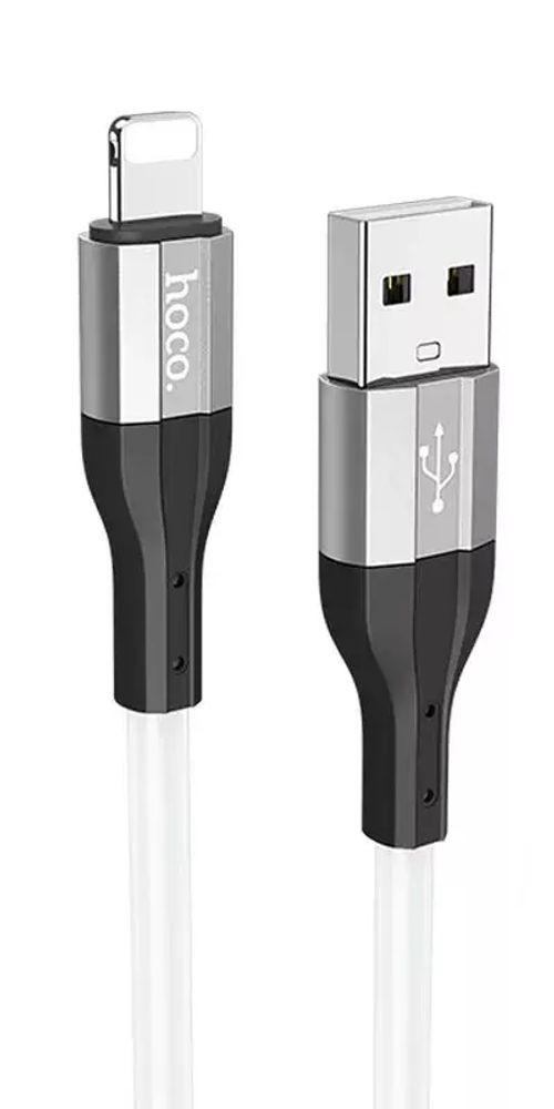 Кабель HOCO (X72) Creator USB Lightning Белый