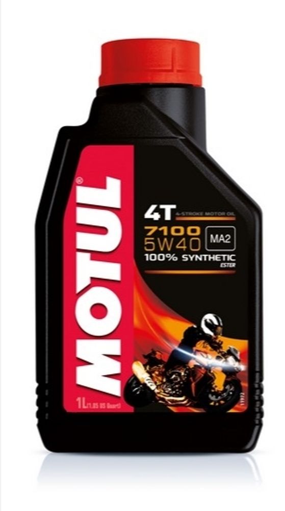 Моторное масло синтетическое Motul 7100 Ester 4T 5w40, 1 л