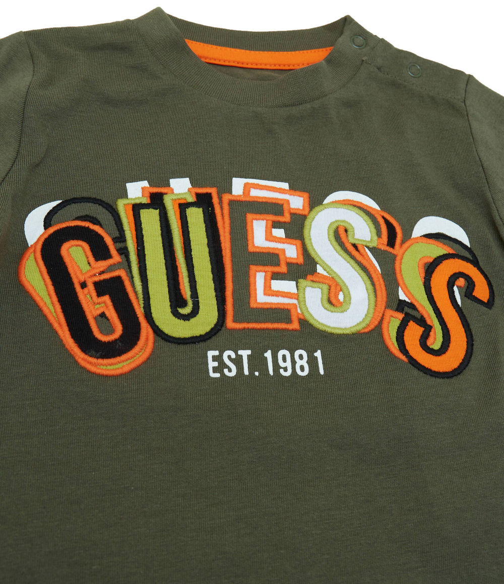 Лонгслив LS Guess - зеленый(I3BI03 I3Z13)