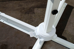 Зонт Севилья 3*3м, цвет белый