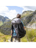 Рюкзак Naturehike Rock Series NH19BP095 60-65 л с рамой, dyneema, черный, 6927595761649