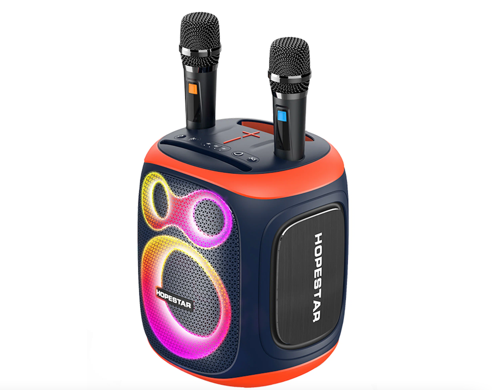 Портативная музыкальная колонка Hopestar Party 130 blue-red