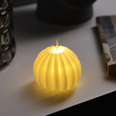 Светодиодная фигура Свеча шарики