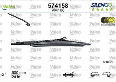 VALEO - 574158-VAL - Wiper Blade