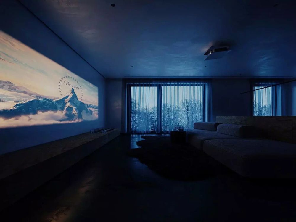 Потолочный теневой карниз Gips черный матовый, 3000x43,8x44,1 мм