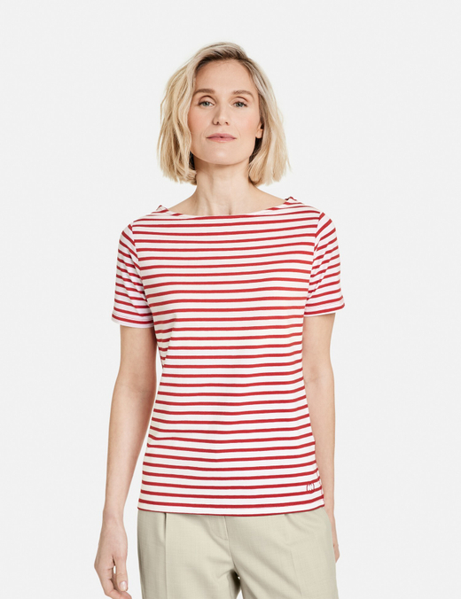 Футболка прямого кроя из мягкого модала