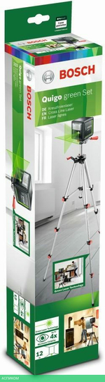 Лазерный нивелир Bosch Quigo MM2 Green (0.603.663.C02)