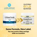 California Gold Nutrition, D-рибоза в порошке, без добавок, 300 г (10,6 унции)