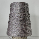 COTTON LUREX; 95% хлопок, 5% люрекс; 400м/100гр; Шнурок; цвет: серо-лиловая нить , люрекс серебро