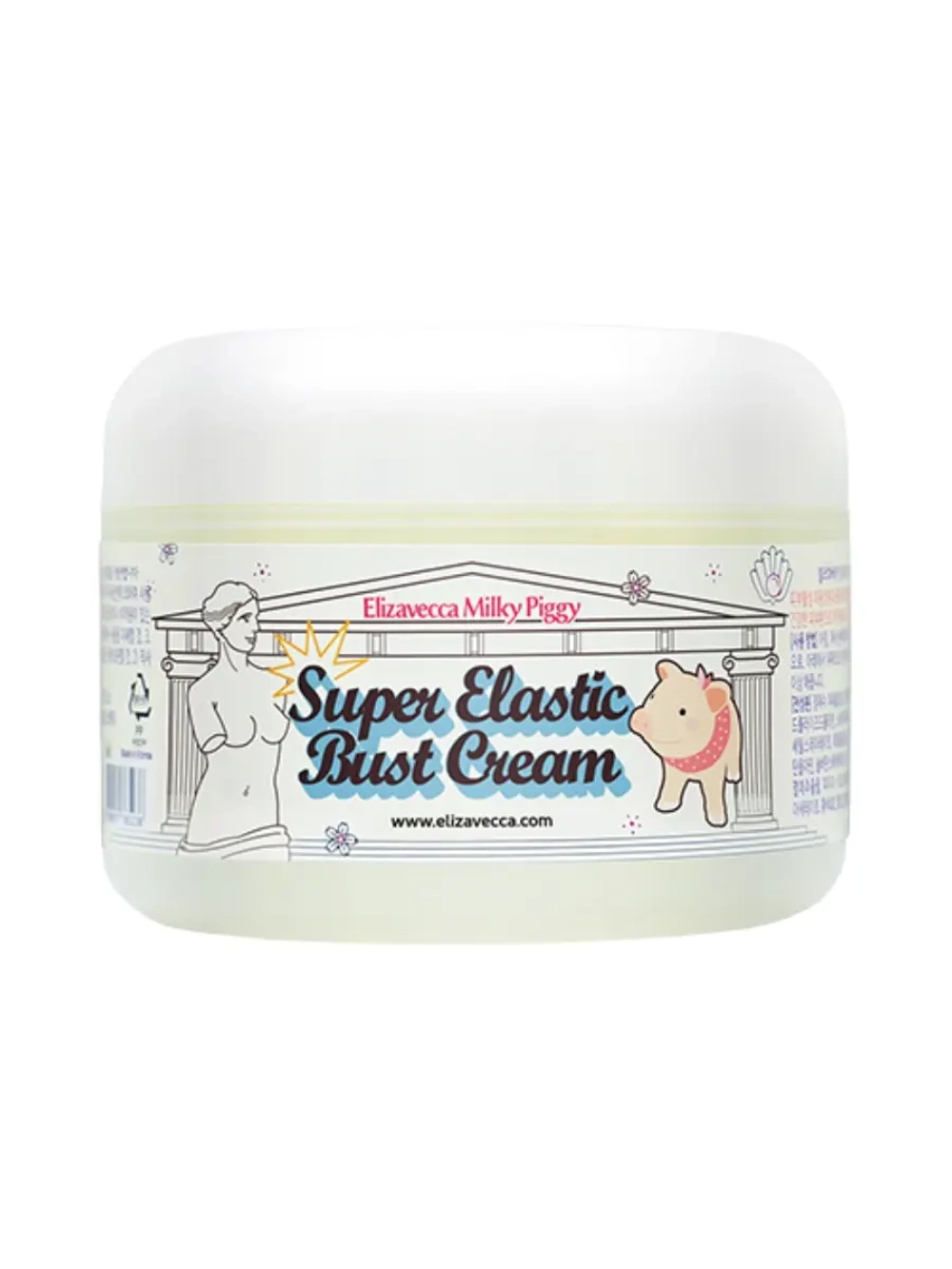 ELIZAVECCA - КРЕМ ДЛЯ ГРУДИ ПОДТЯГИВАЮЩИЙ MILKY PIGGY SUPER ELASTIC BUST CREAM, 100 ML