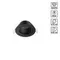 371000 WIR NT25 000 черный Светильник встраиваемый IP20 GU10 50W 220-240V MORUS