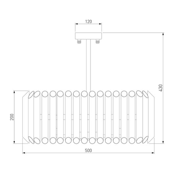Потолочная люстра Bogates Castellie 361/5