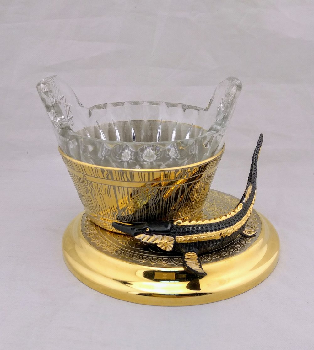 Икорница "Золотая кадка" N3