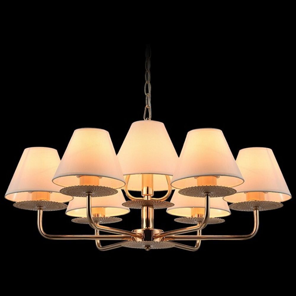 Подвесная люстра ILLUMICO  IL6197-6P-17 GD