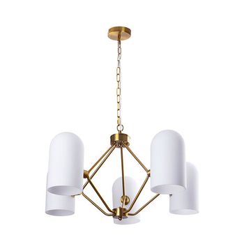 Подвесная люстра 5*Е14 A5454LM-5PB медный Cassel Arte Lamp