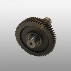 12JSD200T-1707050-1 - Вал промежуточный демультипликатора (короткий) на КПП