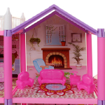 Дом для куклы с мебелью, коробка DSJ588