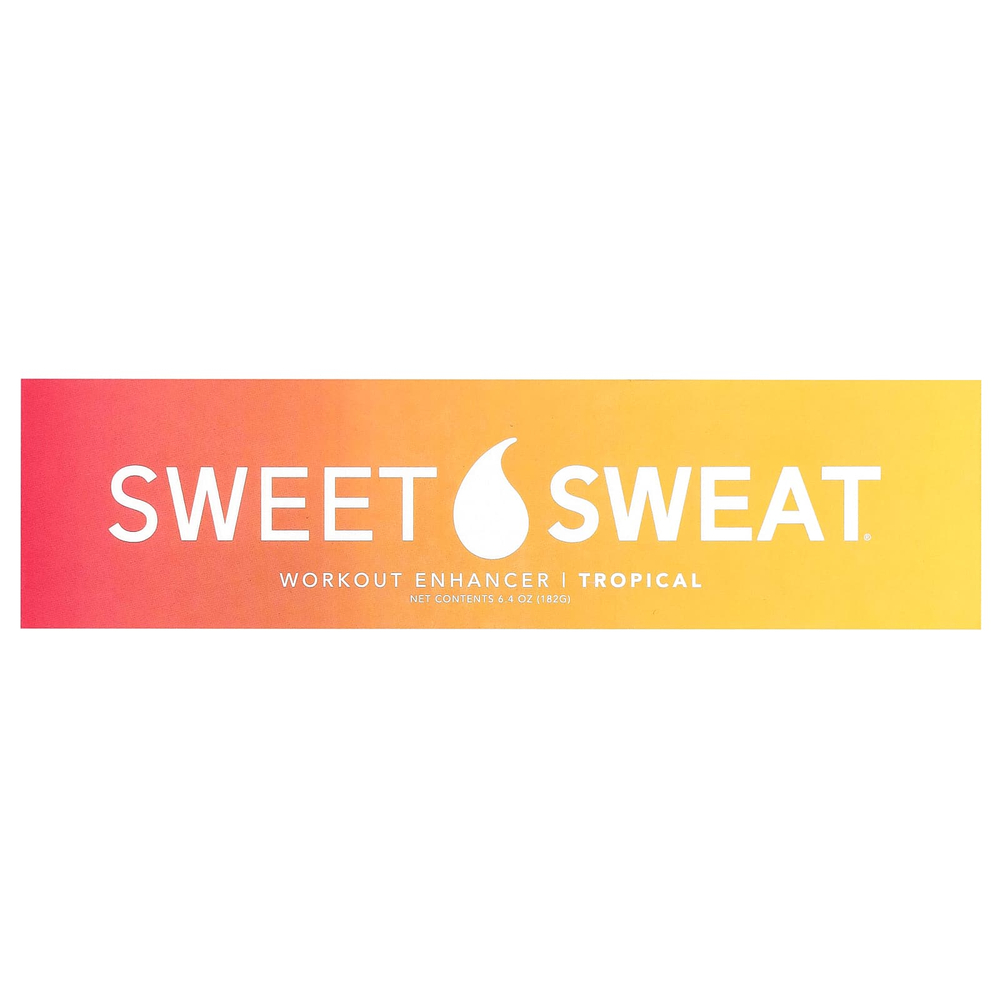 Sports Research, Sweet Sweat®, средство для улучшения тренировок, тропический, 182 г (6,4 унции)
