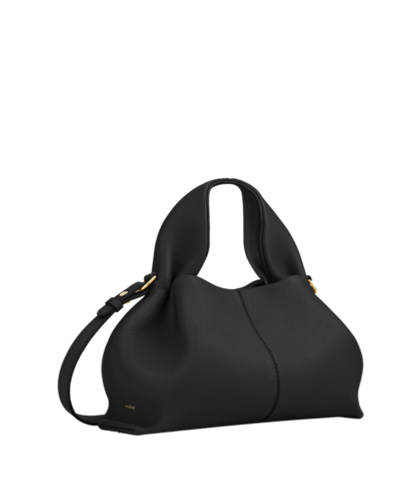 Сумка Polene Numéro Neuf Mini EDITION TEXTURED BLACK