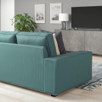 Диван U-образный - IKEA KIVIK/КИВИК ИКЕА, бирюзовый