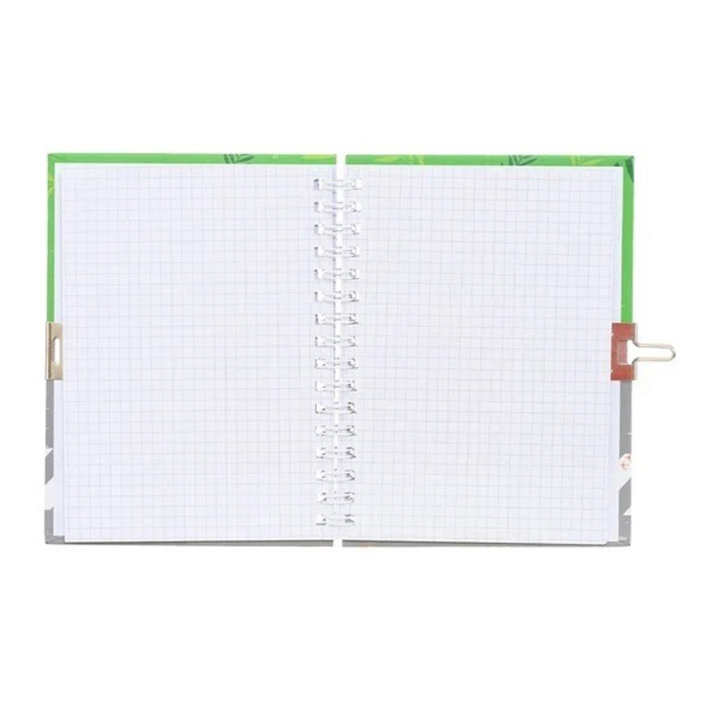 Блокнот детский Basir на замке, формат А6, серия "Лиса", переплет 7БЦ, 18*13.5 см, 48 листов, ассорти