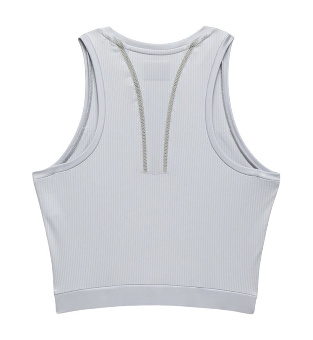 Женский топ теннисный Yonex RG Tank - silver grey