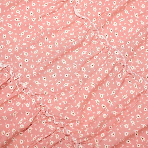 Юбка Long Tiered Pink Flower - фото 9