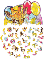 Деревянный пазл Wood Trick Грациозный Жираф (24x23 см)