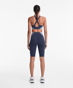 OYSHO Легинсы-велосипедки светоотражающие компрессионные 25 см, синий