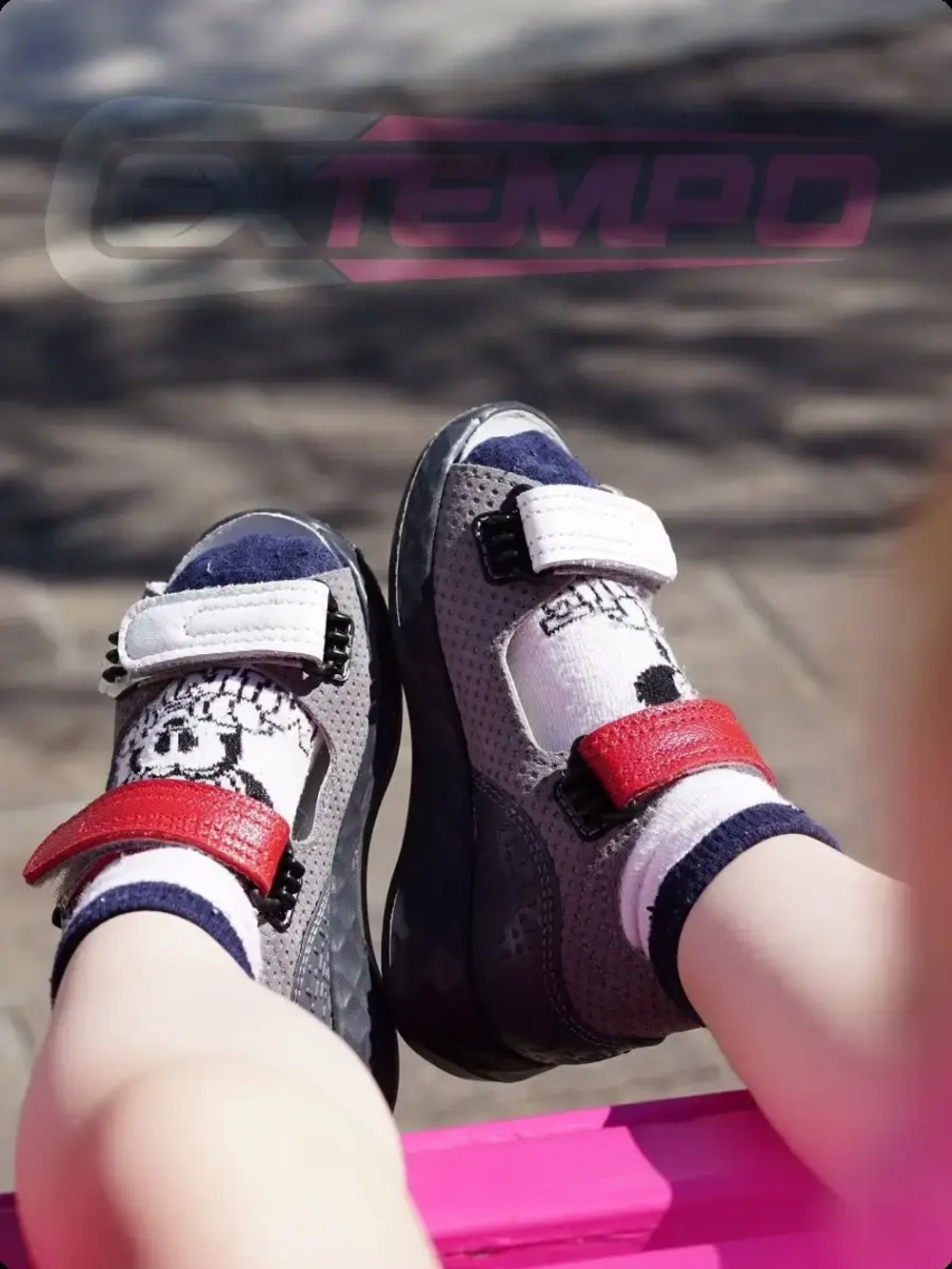 Сандалии на липучках