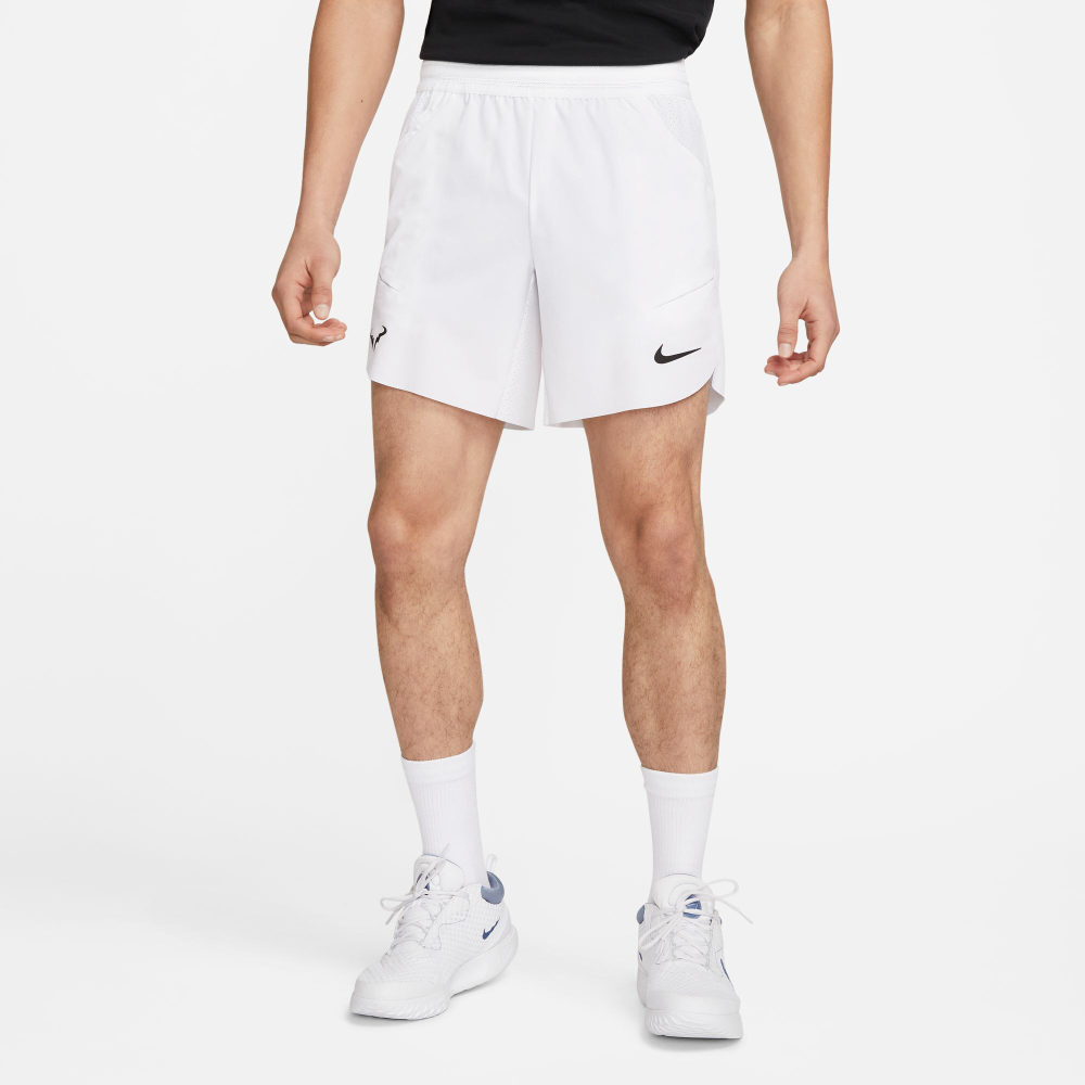 Мужские теннисные шорты Nike Dri-Fit RAFA MNK 7in Shorts Men - White