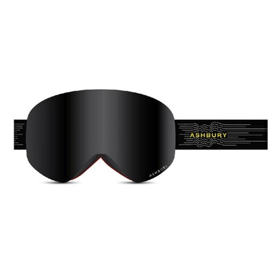 Маска горнолыжная ASHBURY SONIC SIESEMIC (DARK SMOKE LENS/YELLOW SPARE)