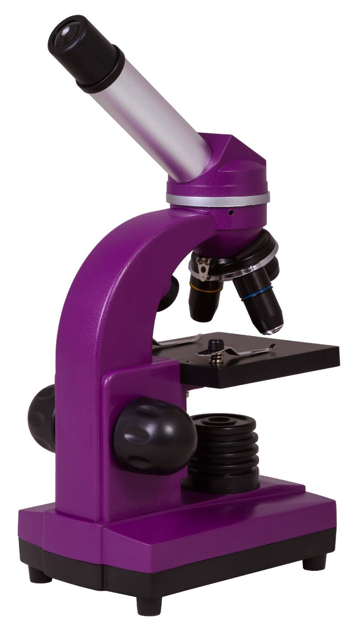 Микроскоп Bresser Junior Biolux SEL 40-1600x, фиолетовый